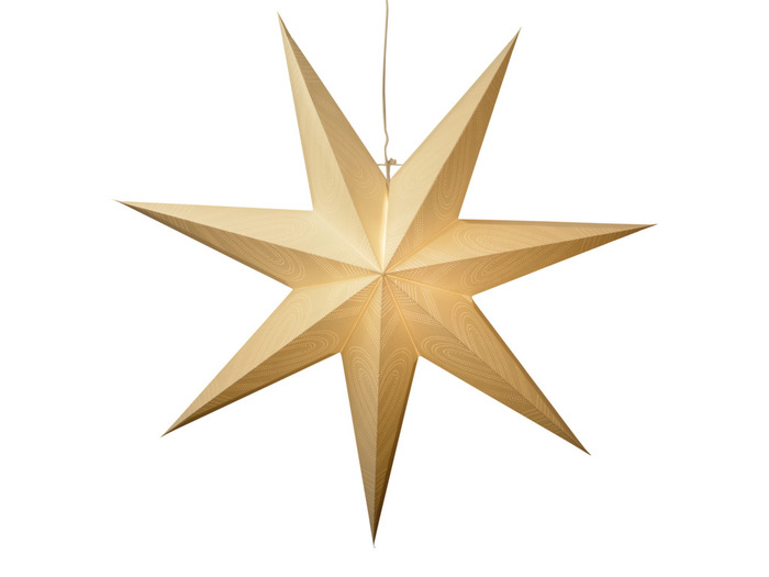 Adventsstjärna Hjärta Vit Ø75 cm 